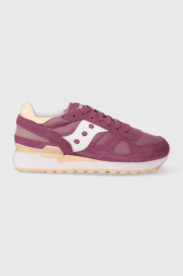 Saucony Superge Saucony SHADOW ORIGINAL vijolična barva