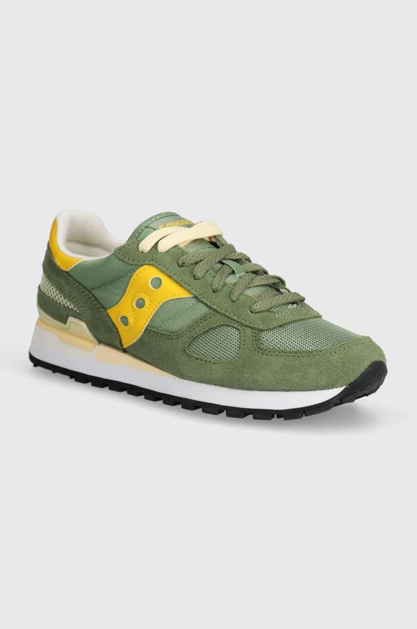 Saucony Superge Saucony SHADOW ORIGINAL zelena barva, S2108.880