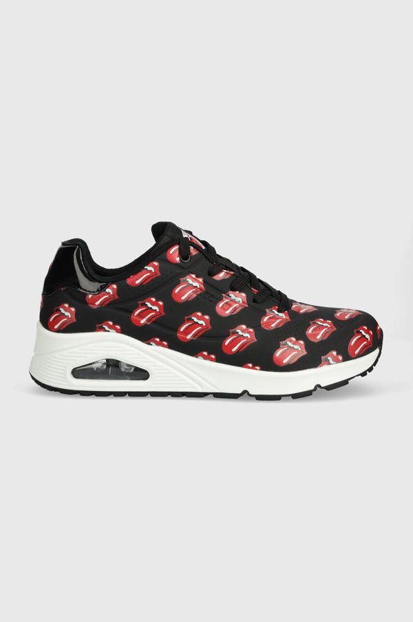 Skechers Superge Skechers SKECHERS X ROLLING STONES črna barva