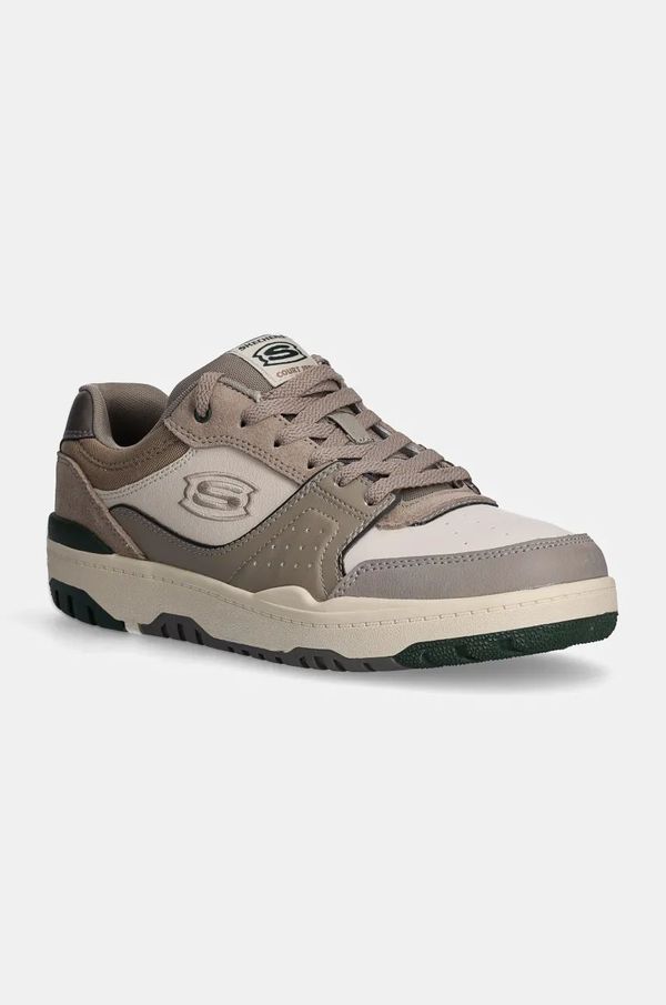 Skechers Superge Skechers SKX-228 bež barva, 406157L