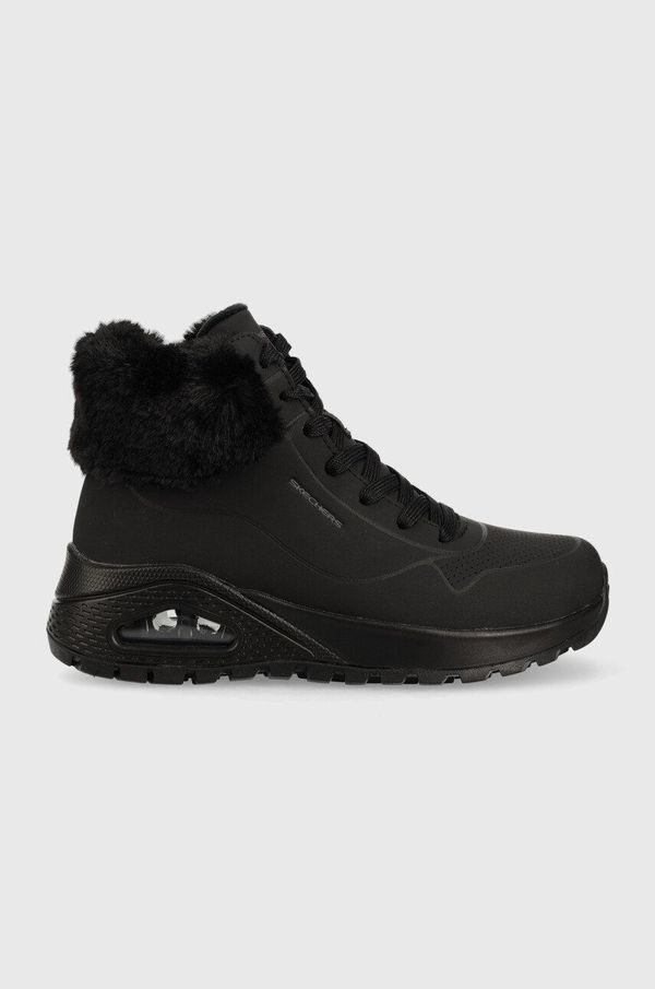 Skechers Superge Skechers Uno Rugged-fall Ai črna barva