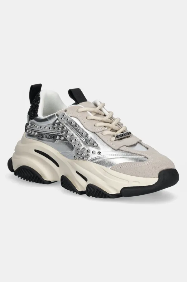 Steve Madden Superge Steve Madden Possession-SE črna barva, SM19000135