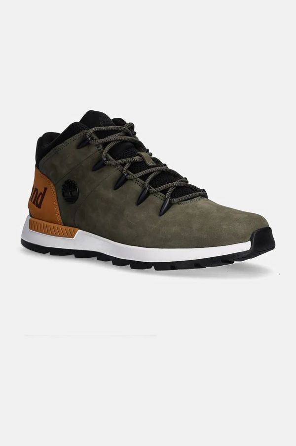 Timberland Superge Timberland Sprint Trekker zelena barva, TB0A24BVA581