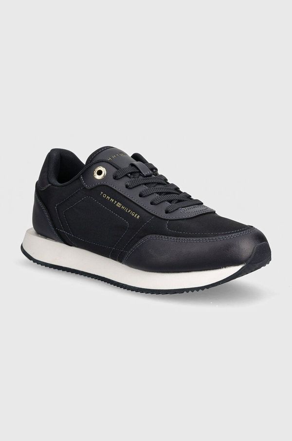 Tommy Hilfiger Superge Tommy Hilfiger ESSENTIAL RUNNER mornarsko modra barva, FW0FW08004