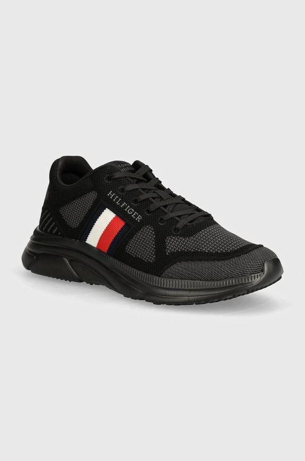 Tommy Hilfiger Superge Tommy Hilfiger MODERN RUNNER KNIT EVO ESS črna barva, FM0FM05245