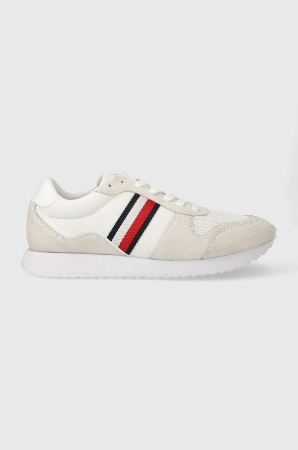 Tommy Hilfiger Superge Tommy Hilfiger RUNNER EVO MIX ESS bela barva, FM0FM04886