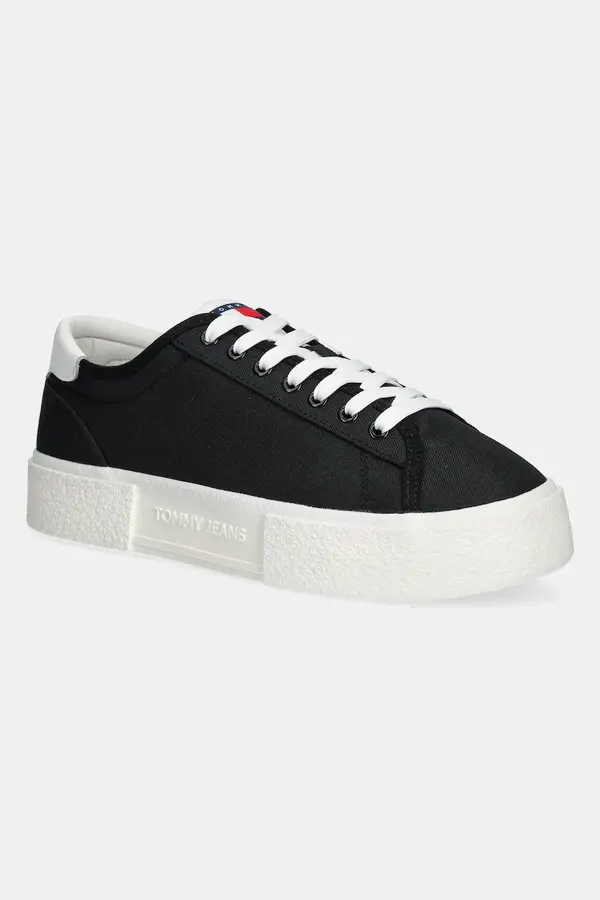 Tommy Jeans Superge Tommy Jeans FLATFORM CANVAS SNEAKER