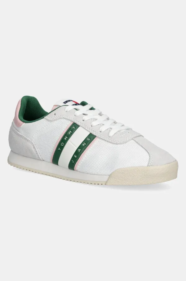 Tommy Jeans Superge Tommy Jeans LOW PROFILE RUNNER bež barva, EN0EN02742