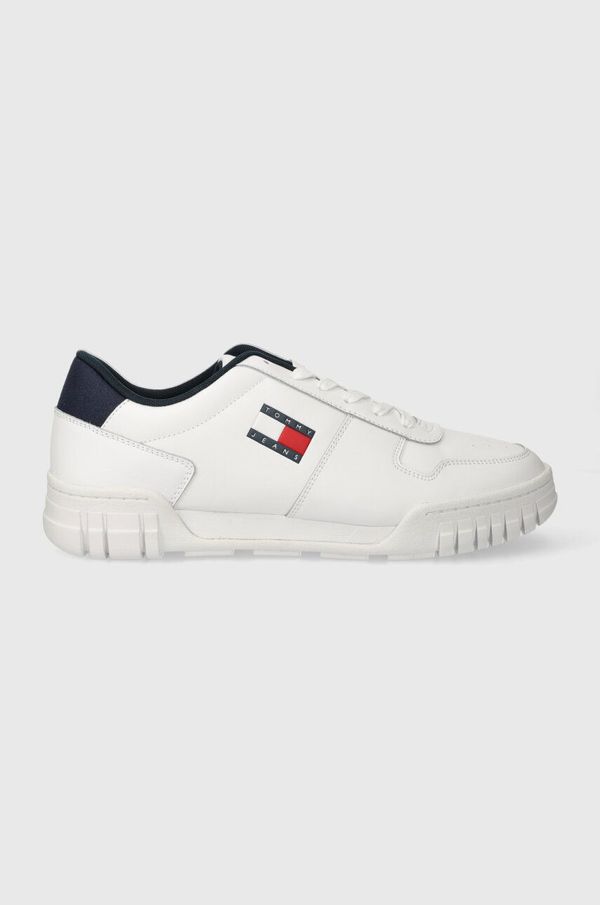 Tommy Jeans Superge Tommy Jeans TJM CUPSOLE ESS bela barva, EM0EM01396