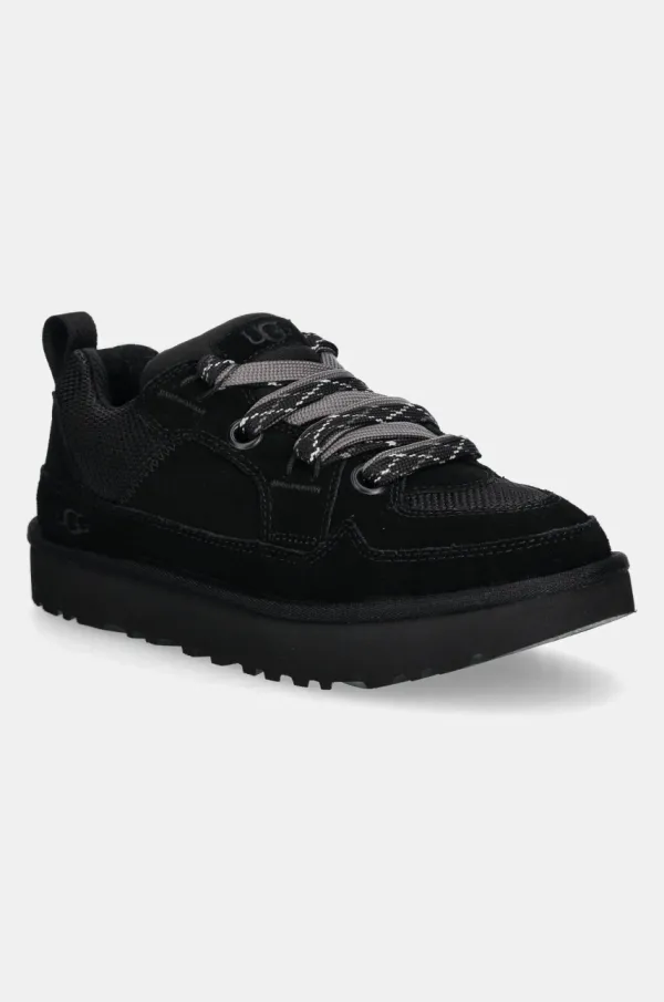 Ugg Superge UGG Lo Lowmel črna barva, 1169493-BLK
