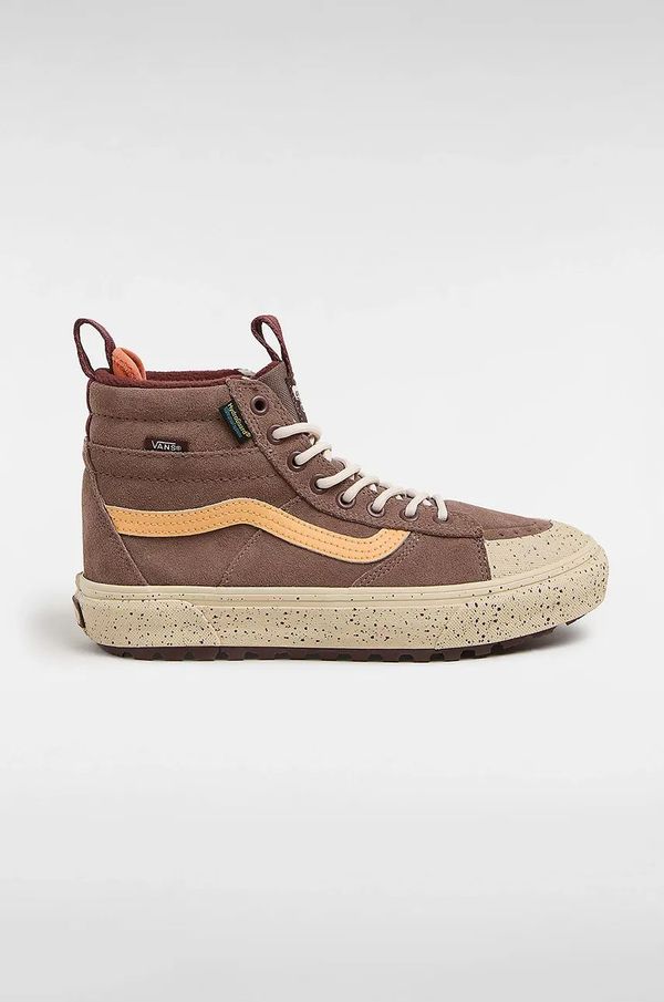 Vans Superge Vans MTE Sk8-Hi Waterproof ženske, rjava barva, VN000CVTTUP1