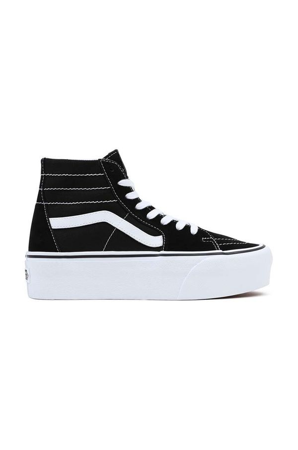 Vans Superge Vans SK8-Hi Tapered Stackform ženske, črna barva, VN0A5JMKBMX1