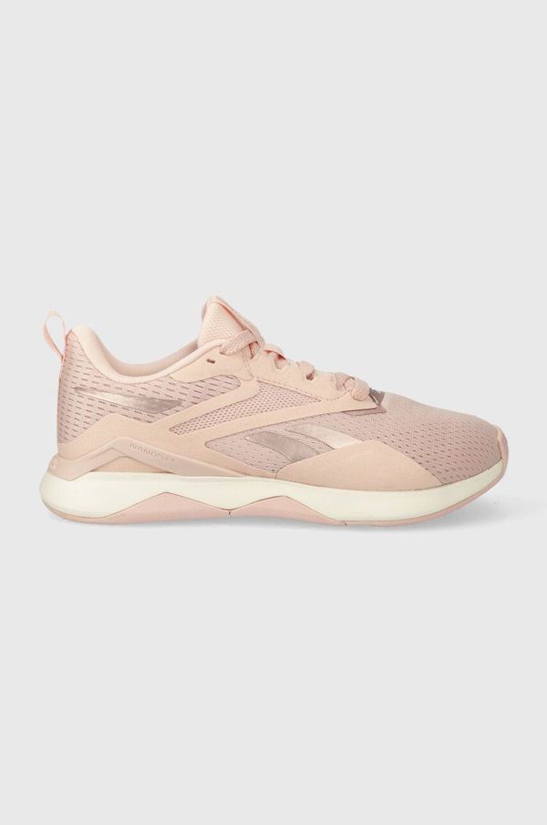 Reebok Superge za trening Reebok Nanoflex TR 2.0 V2 oranžna barva