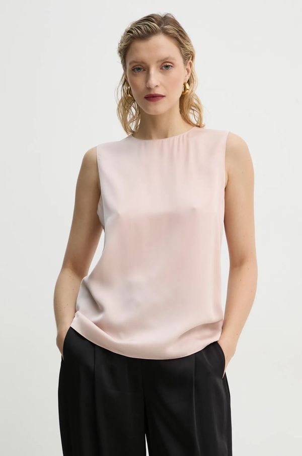 Theory Svilen top Theory roza barva, M0102539