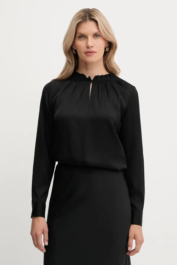 BOSS Svilena bluza BOSS Banorah1