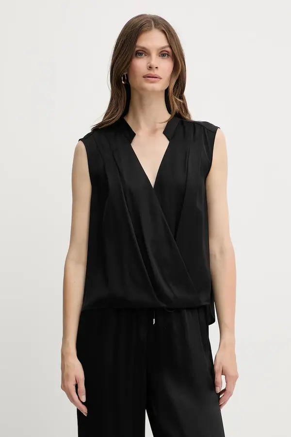 BOSS Svilena bluza BOSS Basina