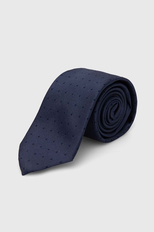 Calvin Klein Svilena kravata Calvin Klein mornarsko modra barva, K10K113148