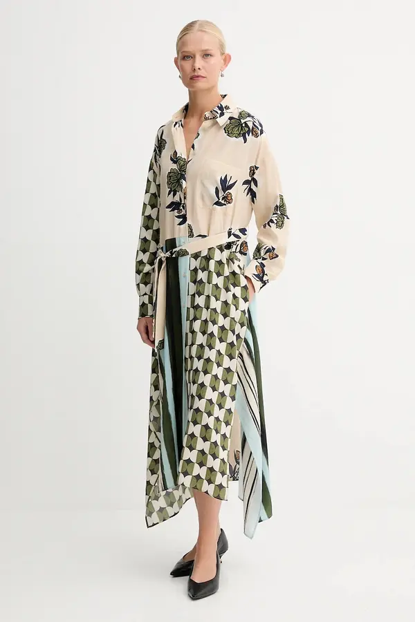 Weekend Max Mara Svilena obleka Weekend Max Mara PASSO