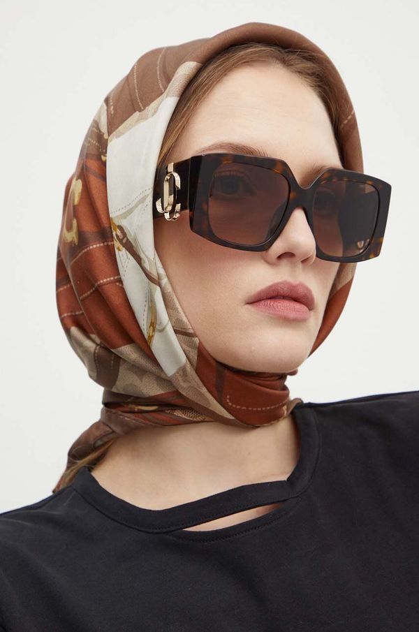 Coach Svilena ruta Coach rjava barva