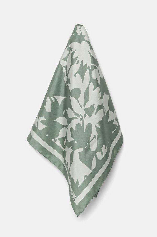 Furla Svilena ruta Furla zelena barva, WT00021 BX3592 3658S