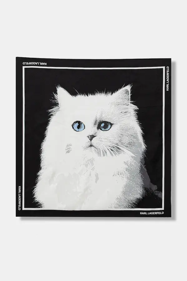 Karl Lagerfeld Svilena rutica Karl Lagerfeld IKON