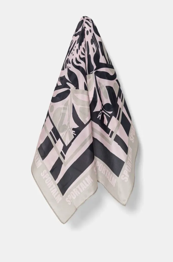 Sportalm Svilena rutica Sportalm ženska, roza barva, 950093