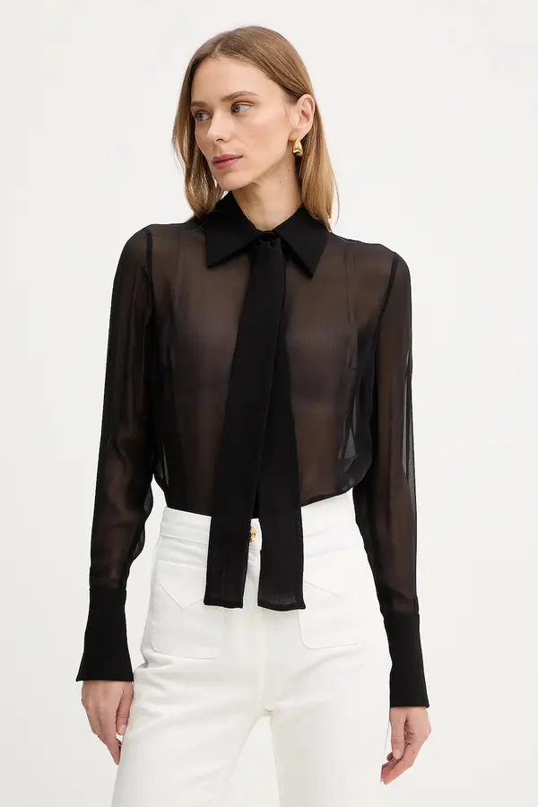 Elisabetta Franchi Svilena srajca Elisabetta Franchi