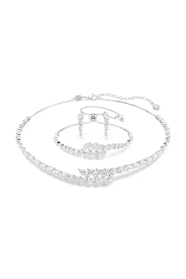 Swarovski Swarovski komplet nakita ženski s kubičnim cirkonijem MESMERA paket 3 kosov