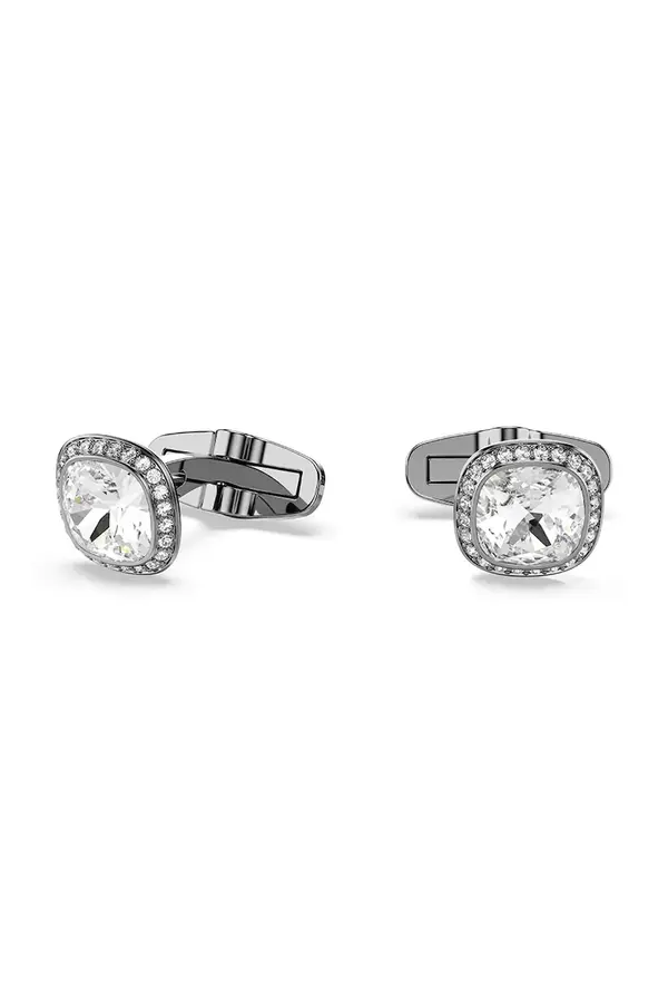 Swarovski Swarovski moški kovinski manšetni gumbi s Swarovski kristalom UNA