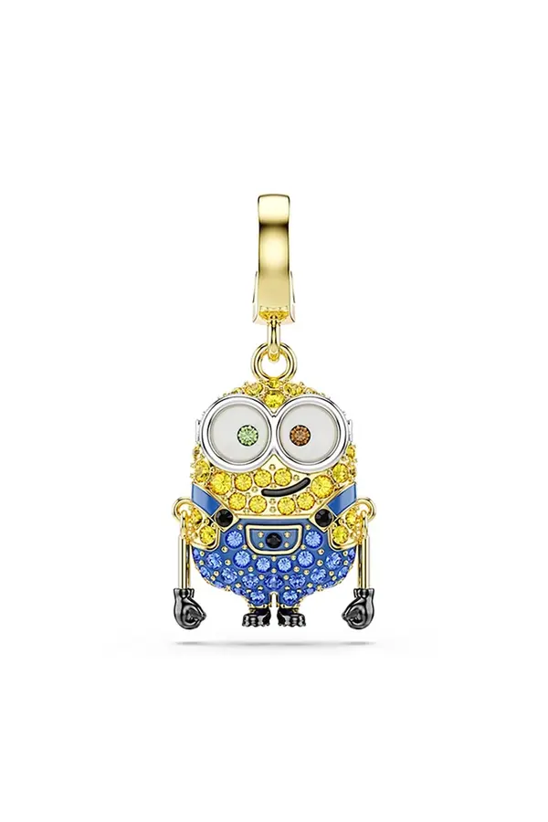 Swarovski Swarovski obesek ženski iz kovine s Swarovski kristalom MINIONS