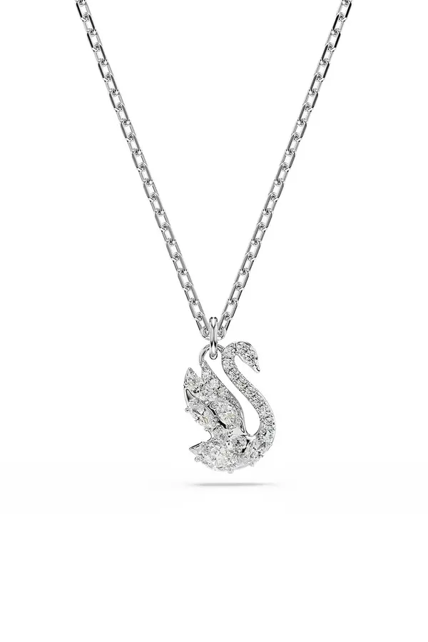 Swarovski Swarovski ogrlica z obeskom ženska kovinska s kubičnim cirkonijem