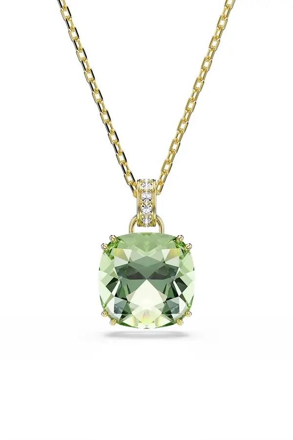 Swarovski Swarovski ogrlica z obeskom ženska pozlačena s Swarovski kristalom MILLENIA
