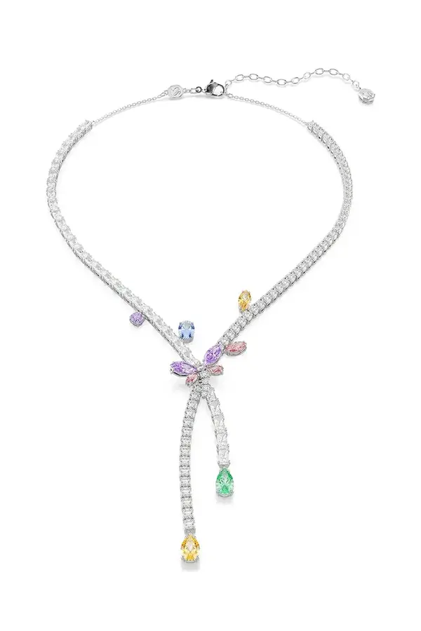 Swarovski Swarovski ogrlica ženska kovinska s kubičnim cirkonijem Ariana Grande x Swarovski