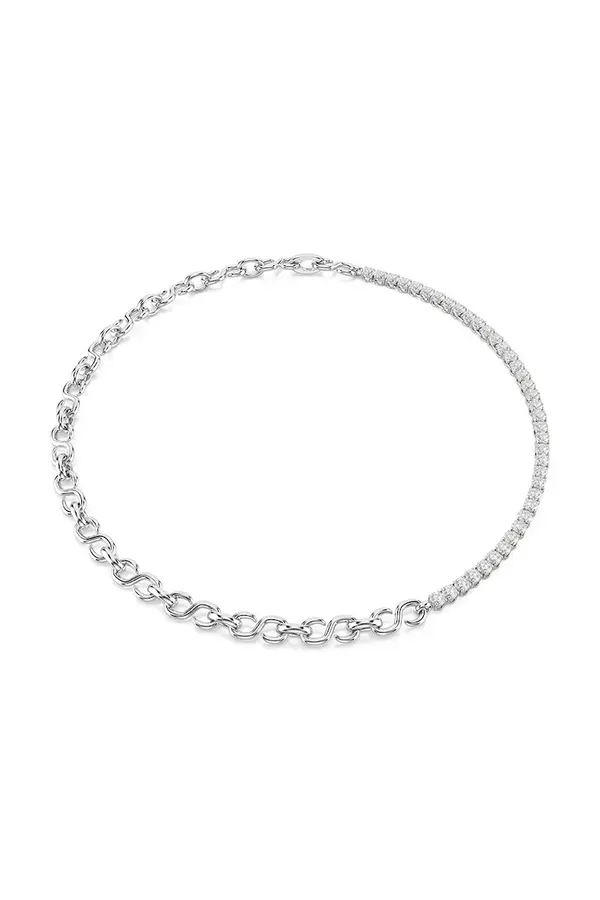 Swarovski Swarovski ogrlica ženska kovinska s kubičnim cirkonijem MATRIX