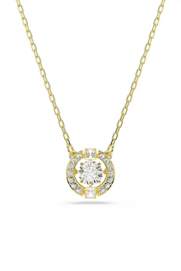 Swarovski Swarovski ogrlica ženska pozlačena s kubičnim cirkonijem UNA