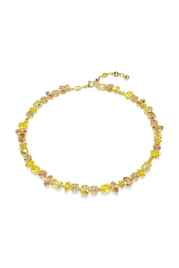 Swarovski Swarovski ogrlica ženska pozlačena s Swarovski kristalom GEMA
