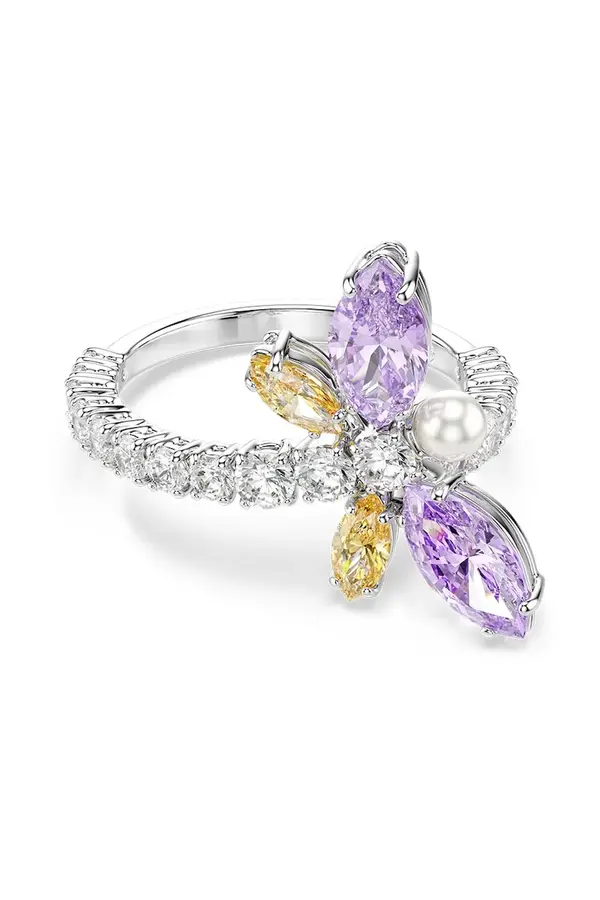 Swarovski Swarovski prstan ženski iz kovine s Swarovski kristalom Ariana Grande x Swarovski