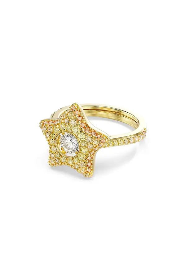 Swarovski Swarovski prstan ženski pozlačen kubični cirkonij SUBLIMA