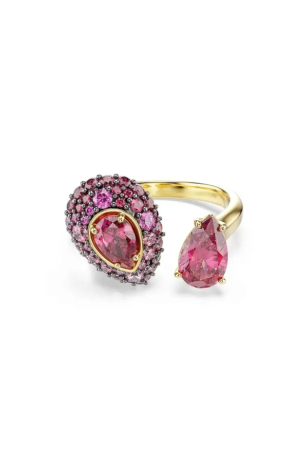 Swarovski Swarovski prstan ženski pozlačen kubični cirkonij SUBLIMA