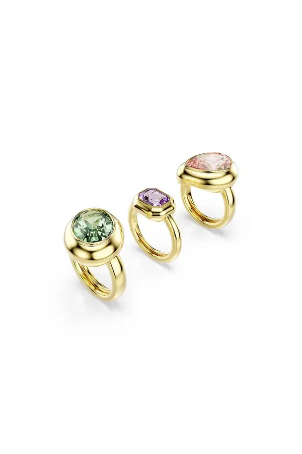 Swarovski Swarovski prstan ženski pozlačen s Swarovski kristalom GEMA
