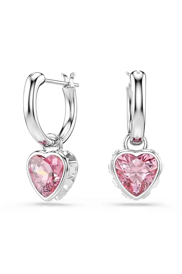 Swarovski Swarovski uhani ženski kovinski s kubičnim cirkonijem CHROMA