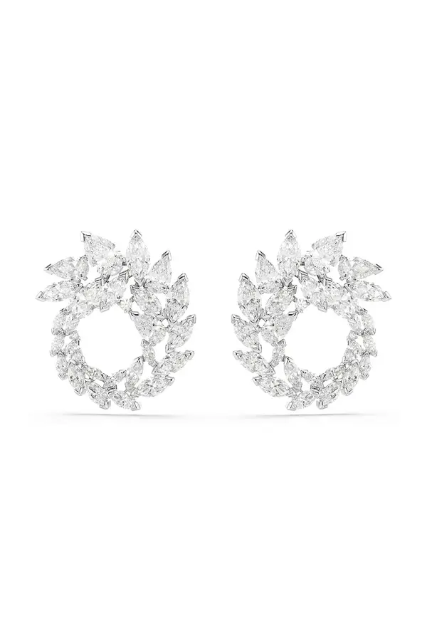Swarovski Swarovski uhani ženski kovinski s kubičnim cirkonijem MESMERA