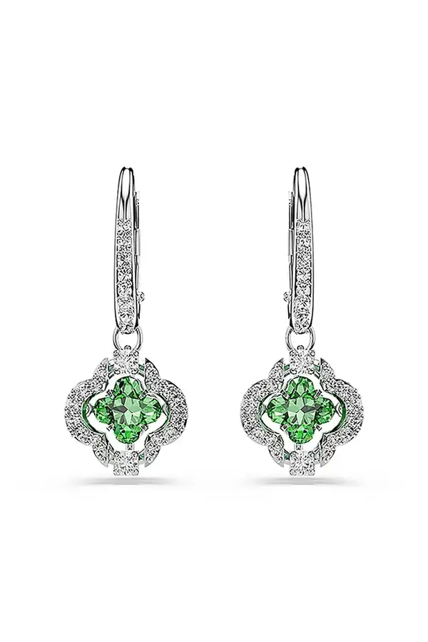 Swarovski Swarovski uhani ženski kovinski s kubičnim cirkonijem UNA