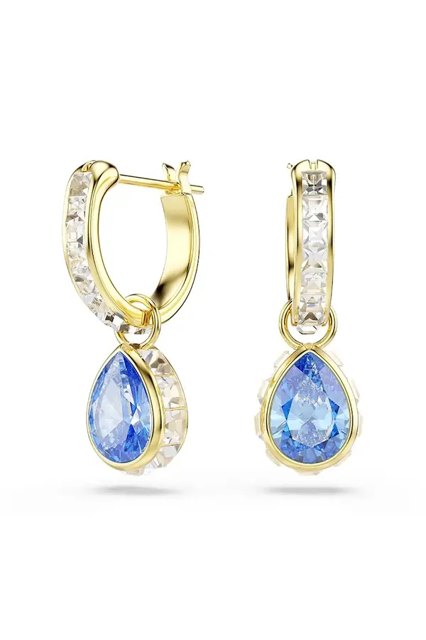 Swarovski Swarovski uhani ženski pozlačeni s kubičnim cirkonijem CHROMA