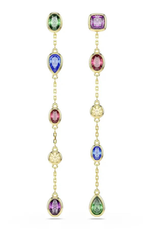 Swarovski Swarovski uhani ženski pozlačeni s kubičnim cirkonijem IMBER