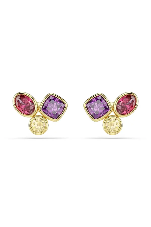 Swarovski Swarovski uhani ženski pozlačeni s kubičnim cirkonijem IMBER