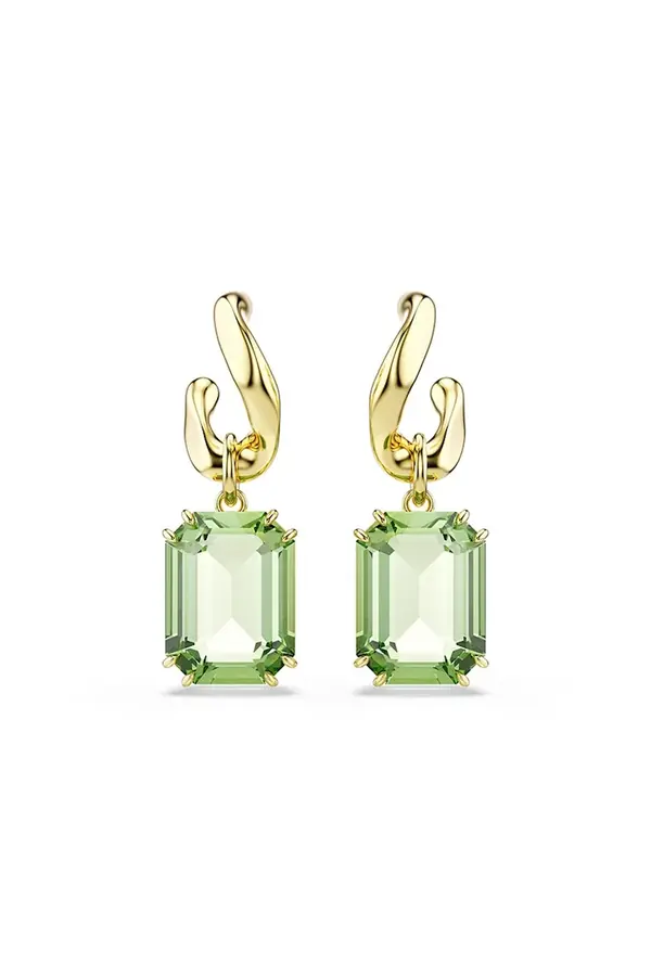 Swarovski Swarovski uhani ženski pozlačeni s Swarovski kristalom MILLENIA