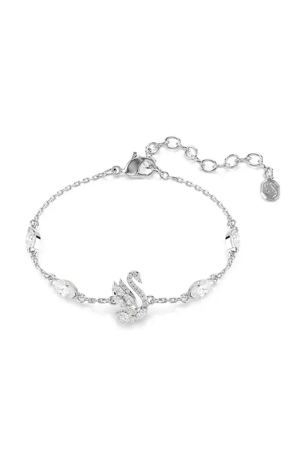 Swarovski Swarovski zapestnica ženska kovinska s kubičnim cirkonijem