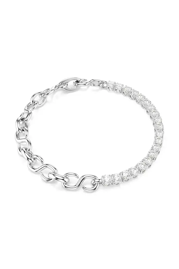 Swarovski Swarovski zapestnica ženska kovinska s kubičnim cirkonijem MATRIX