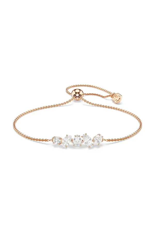Swarovski Swarovski zapestnica ženska pozlačena s kubičnim cirkonijem MESMERA